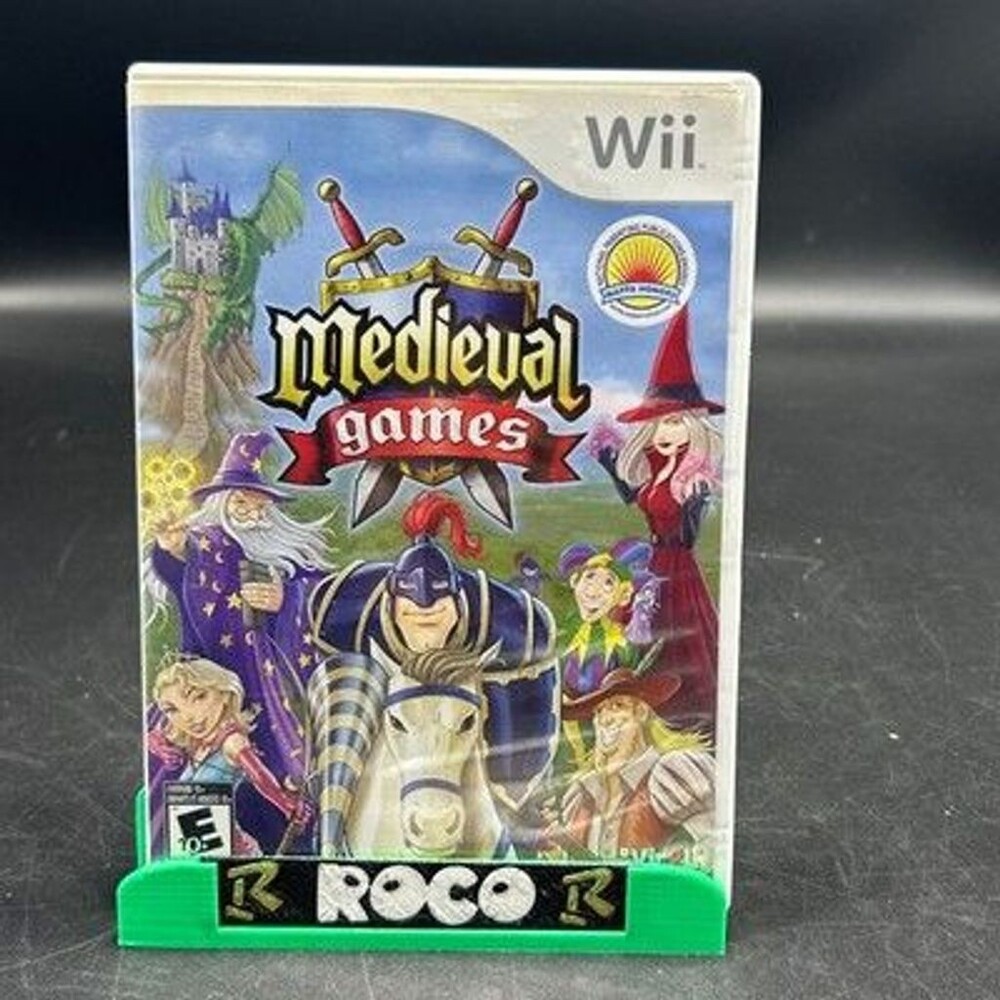 Medieval Games Multiplayer (Nintendo Wii, 2009) Complete W/ Manual